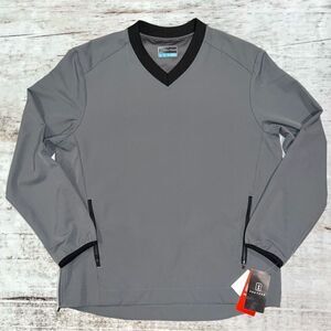 NWT PGA Tour Gray Long Sleeve Pullover Men’s Medium